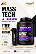 MuscleTech Mass Tech Extreme 2000 – 7 lbs