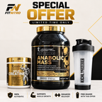 Anabolic Mass + Gold Creatine + Free Shaker — Special Offer