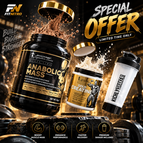 Anabolic Mass + Gold Creatine + Free Shaker — Special Offer
