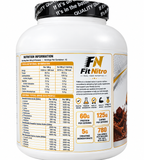 FitNitro Mass Gainer – 3KG | High-Calorie Weight Gain Formula