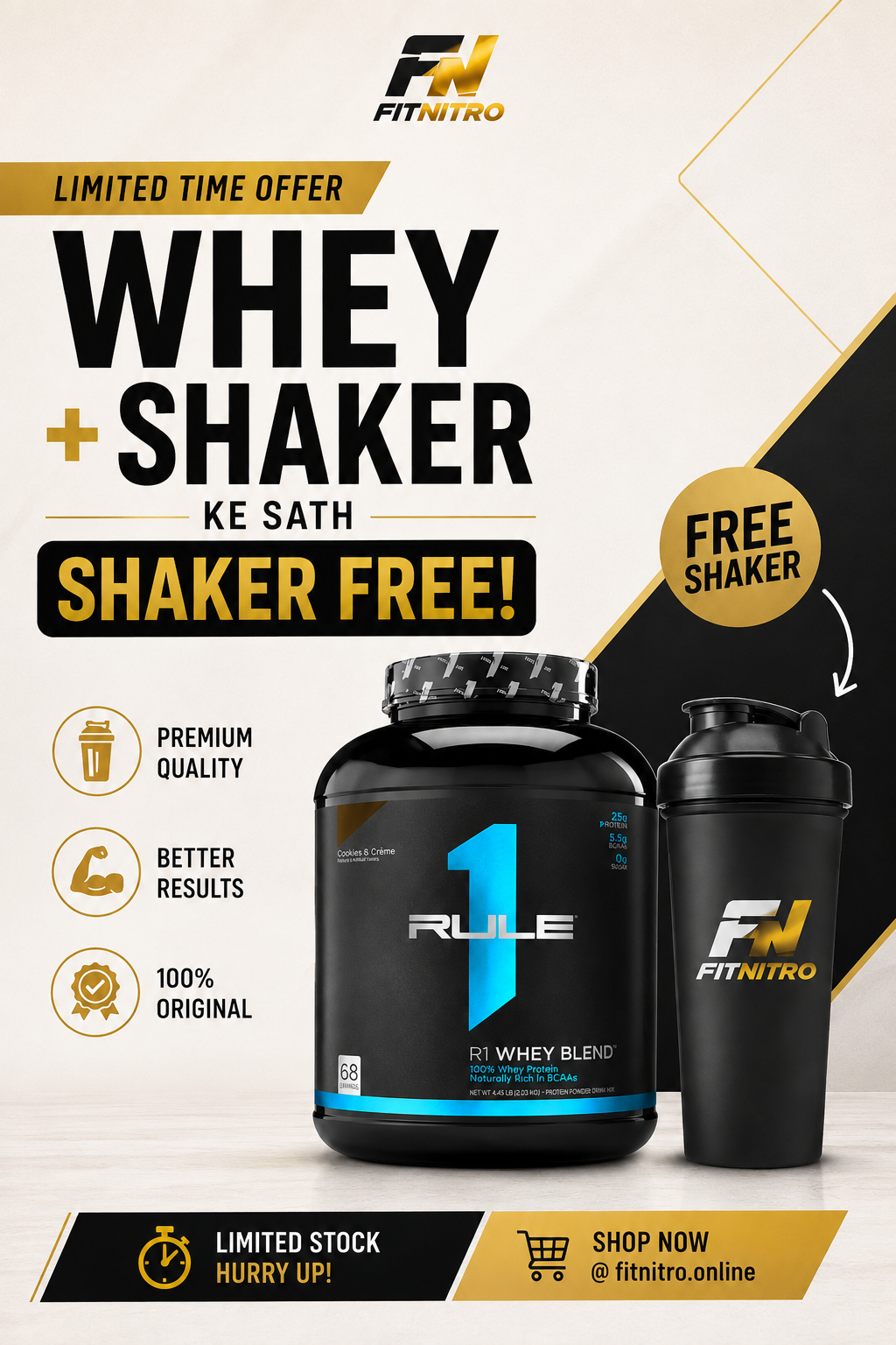 Rule 1 R1 Whey Blend – 5 lbs