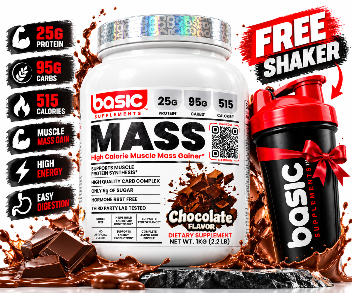 Basic Supplements Mass Gainer – 2lb