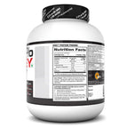Labrada 100% Whey Protein nutrition facts label