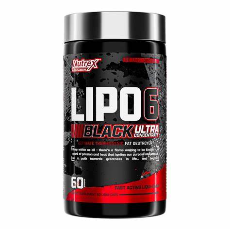 Nutrex Lipo 6 Black Ultra Concentrate 60 capsules bottle