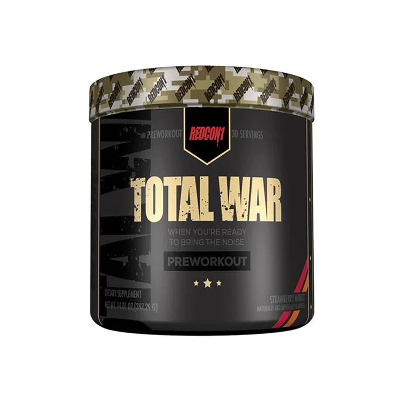 Redcon1 Total War Pre-Workout container, 30 servings