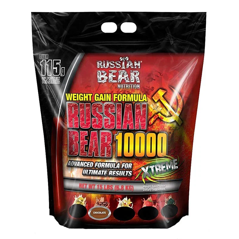 Russian Bear 10000 Weight Gainer 15lbs container