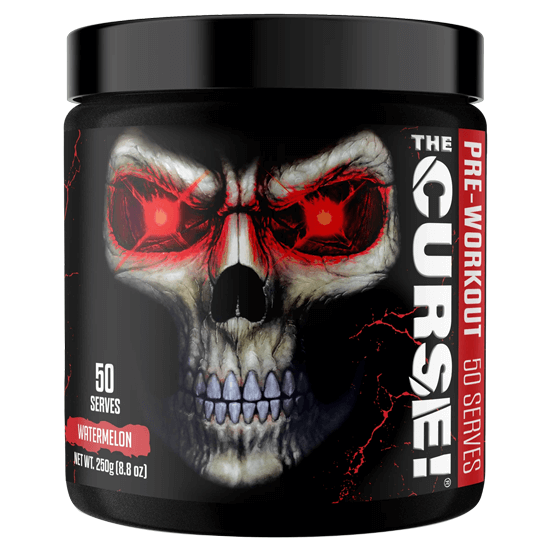 JNX Sports The Curse Pre-Workout container, 50 servings