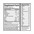 MuscleTech IsoWhey Protein nutrition facts label